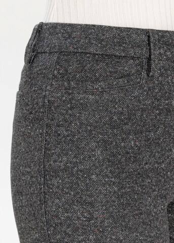 STEHMANN Regular Bügelfaltenhose in Grau