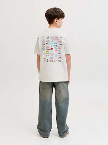 Jack & Jones Junior Тениска 'JJLegacy' в бяло: отпред