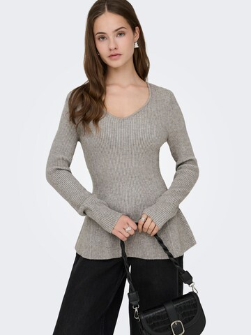 ONLY Pullover 'ONLIbi' i grå
