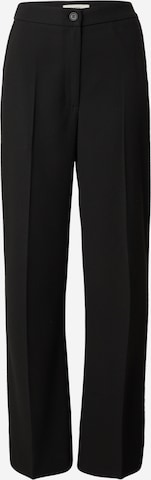 RÆRE by Lorena Rae - regular Pantalón de pinzas 'Romina' en negro: frente