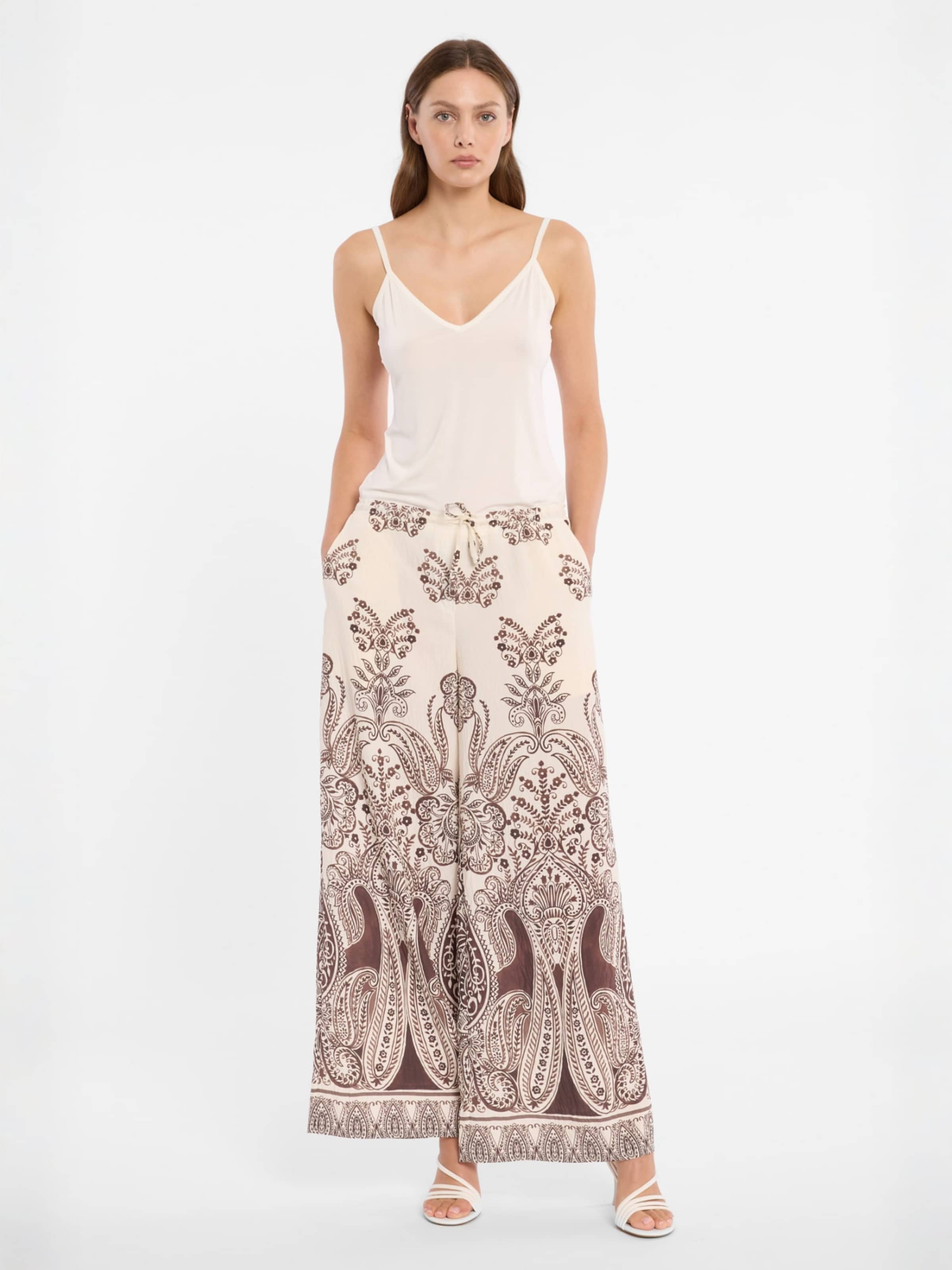 Ana Alcazar Regular Pants in Mixed colors: front