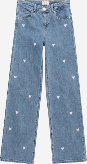 KIDS ONLY Jean 'JUICY' en bleu denim / argent, Vue avec produit