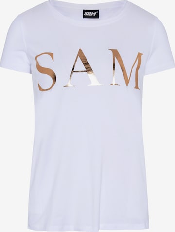 UNCLE SAM Shirt in White: front