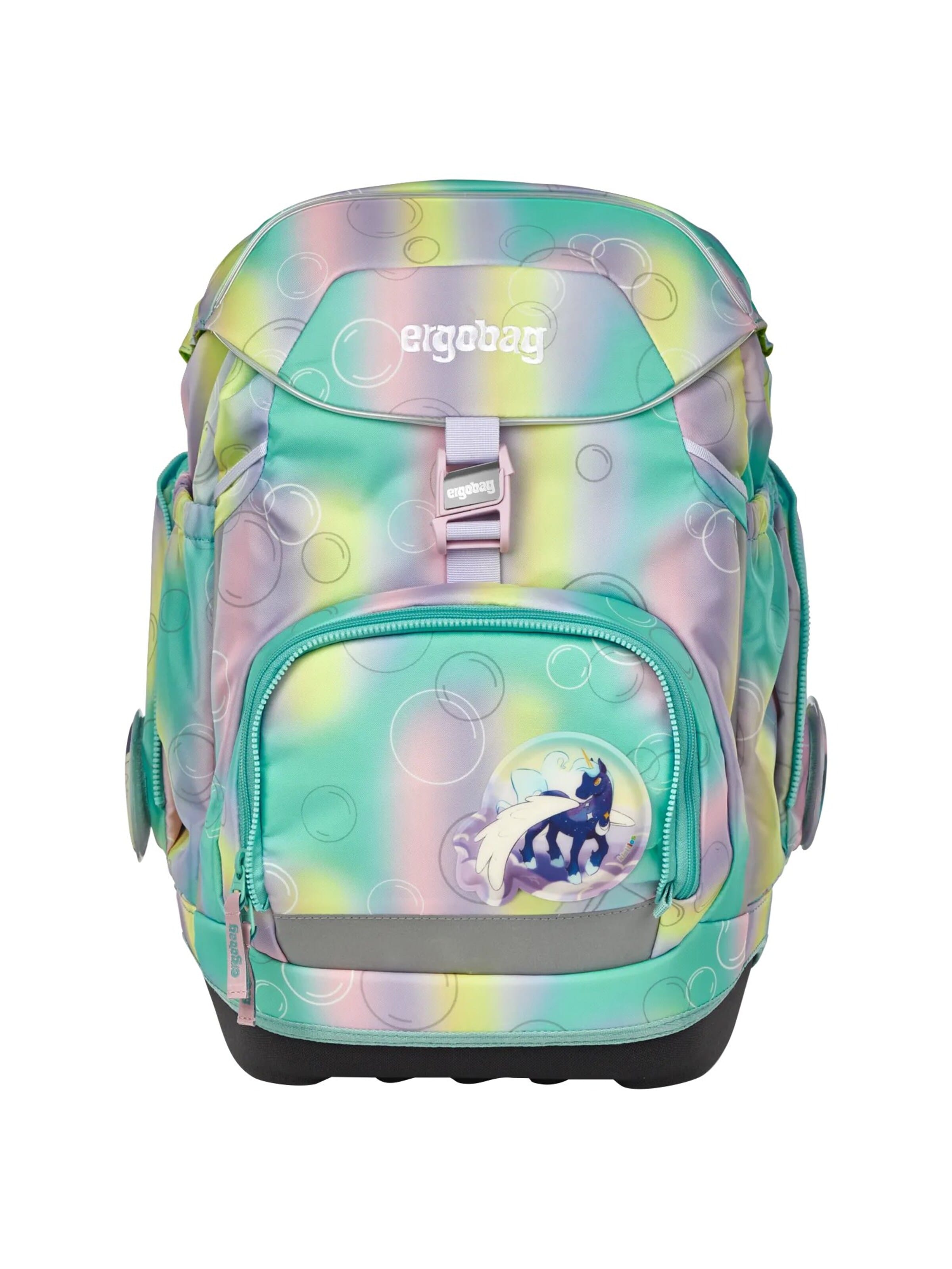 ergobag Backpack 'Schulranzen-Set pack Set' in Green