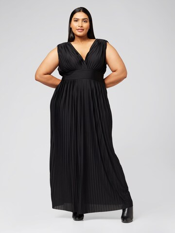 Guido Maria Kretschmer Curvy Dress 'Linnea' in Black: front