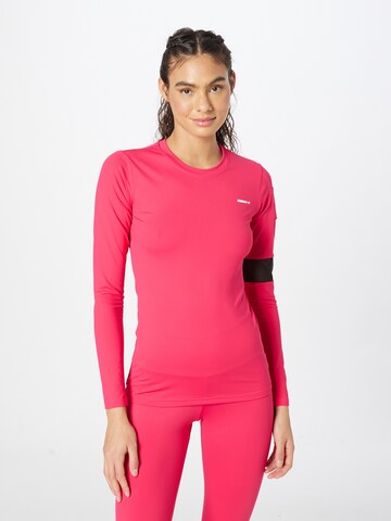 NEBBIA Performance shirt in Pink: front