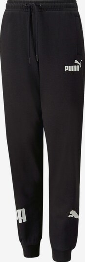 PUMA Pants 'POWER' in Black / White, Item view