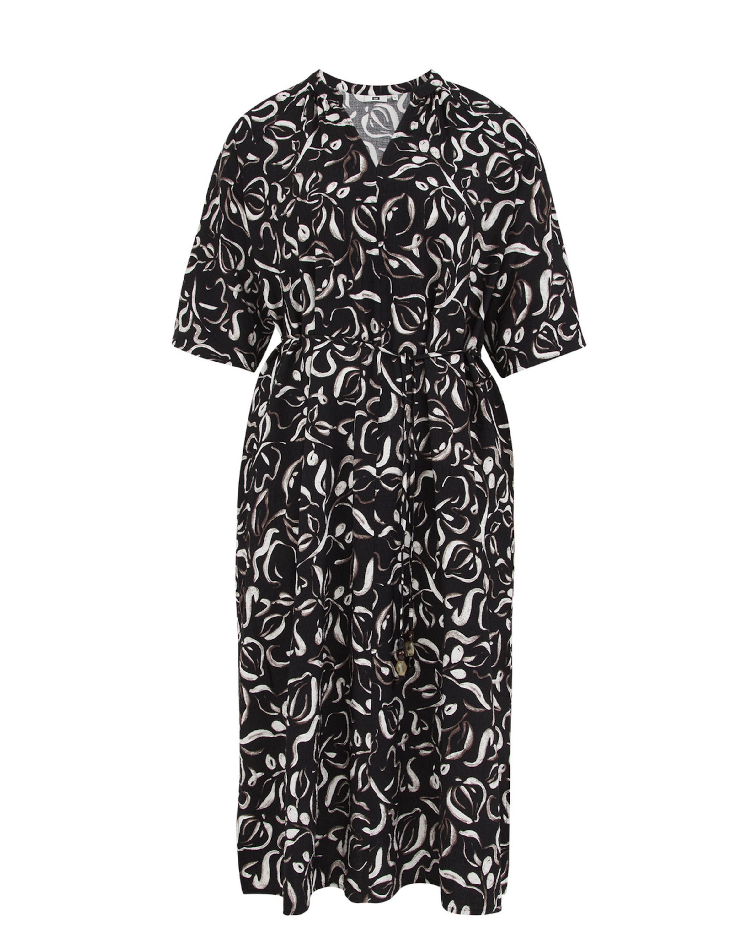 WE Fashion Kleid in Schwarz: Vorderseite