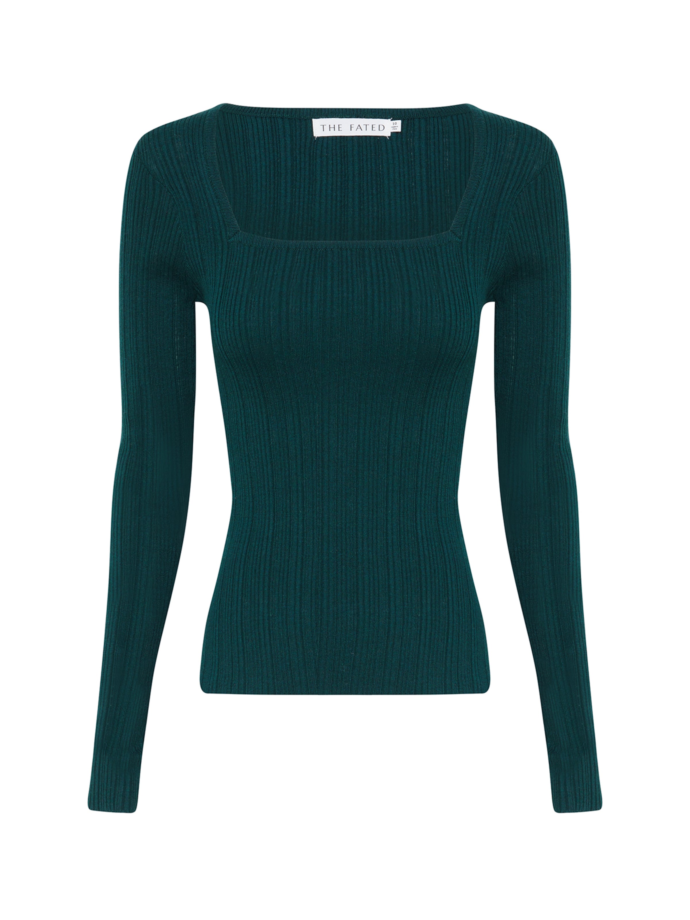 The Fated Top 'CHARLIE ' in Green: front