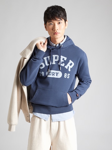 mėlyna Superdry & Co Megztinis be užsegimo 'ATH ESS': priekis