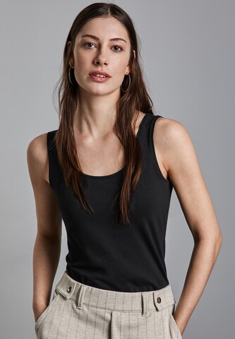STREET ONE Top 'Anni' in Schwarz: Vorderseite