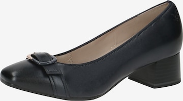 CAPRICE Pumps in Blau: Vorderseite