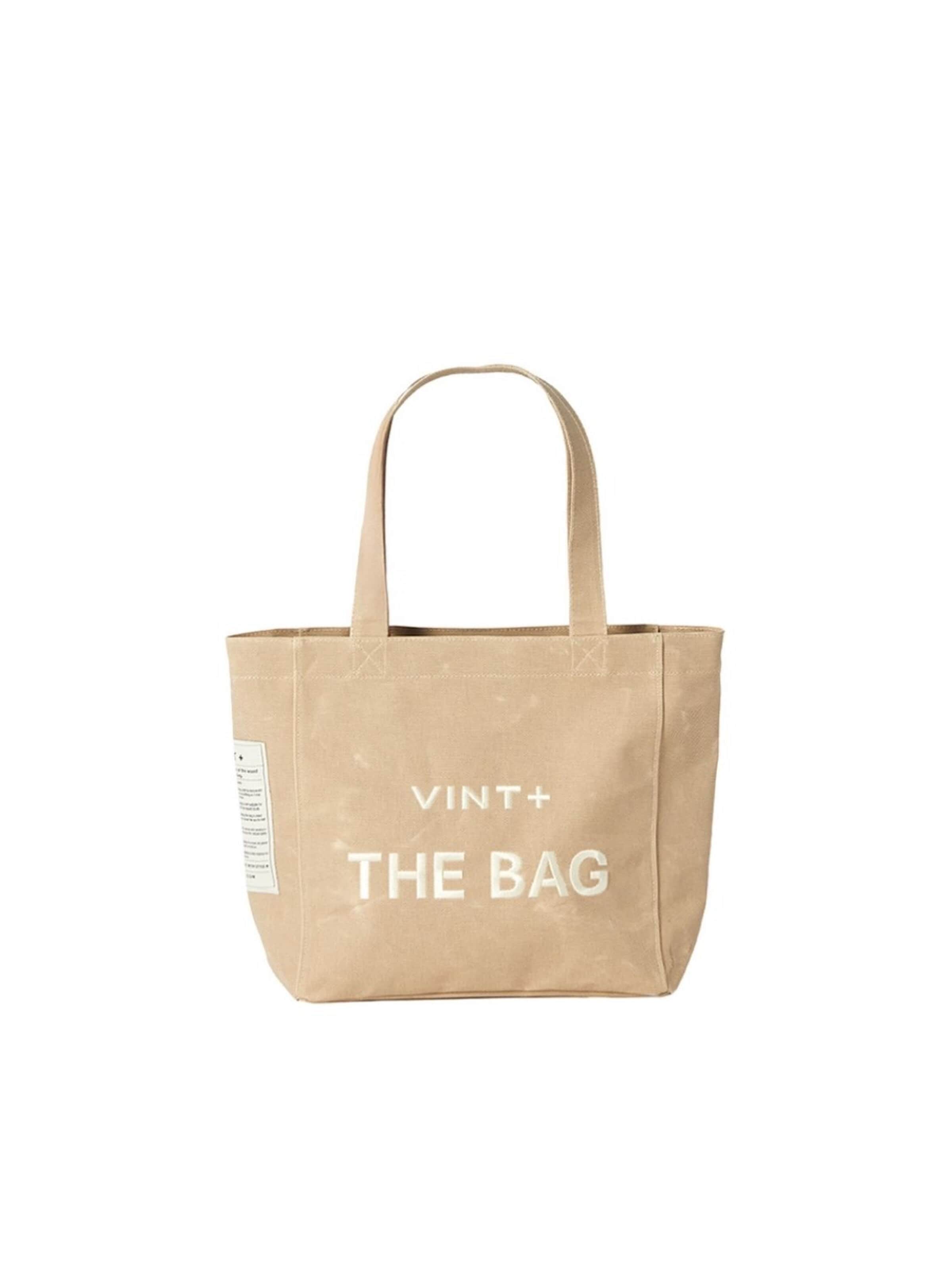 VINT+ Shopper 'Tote Bag Big' in Beige