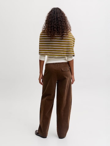Wide Leg Pantalon 'JXHazel' JJXX en marron