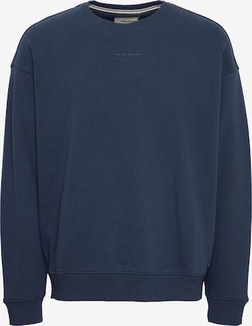 BLEND Sweatshirt '20716056' in Blau: predná strana