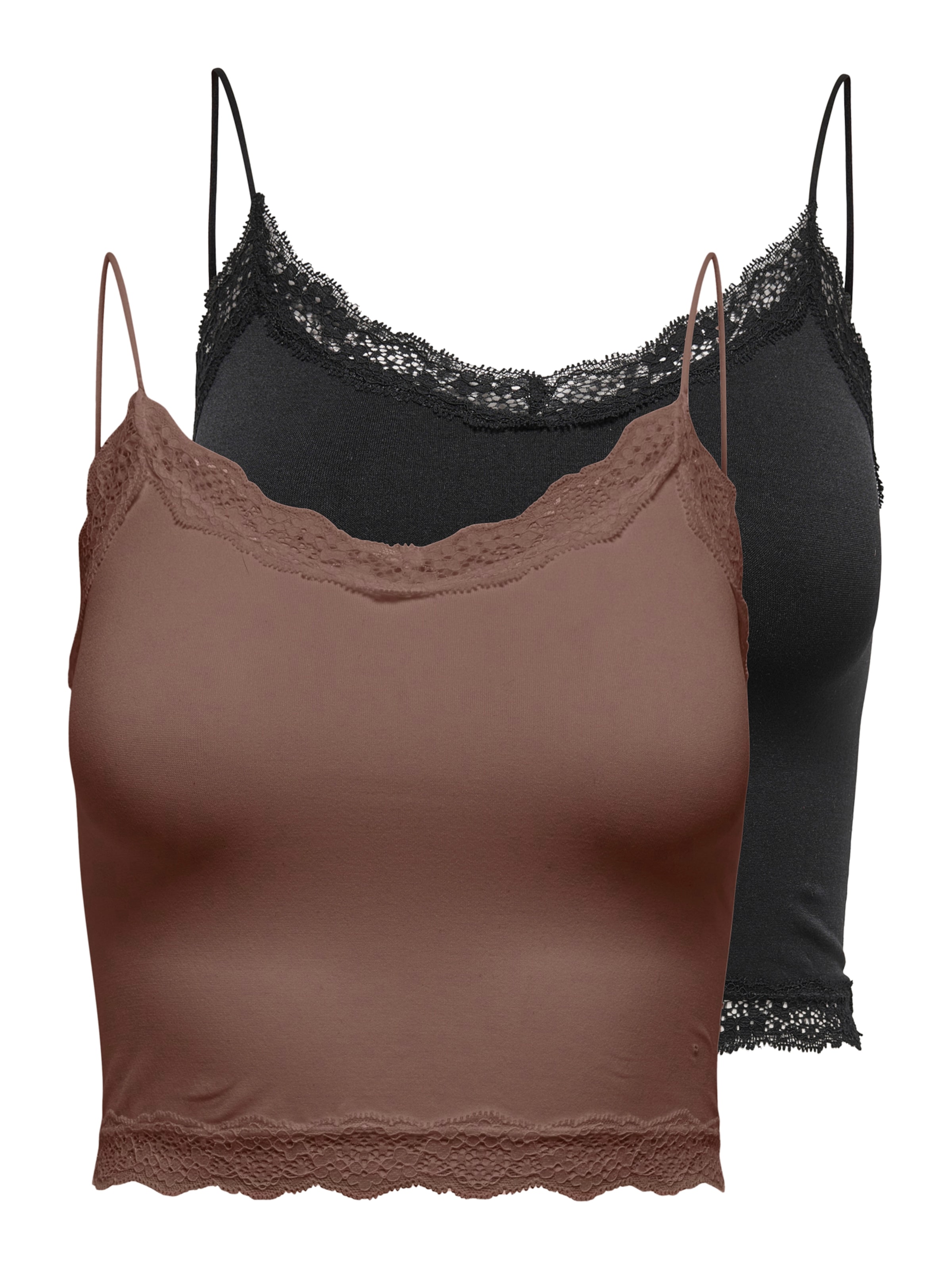 ONLYPotkošulja 'ONLVICKY' - smeđa boja: prednji dio