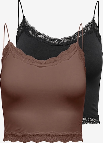Maglietta intima 'ONLVICKY' di ONLY in marrone: frontale