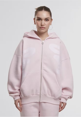 Giacca di felpa di Felicious in rosa: frontale