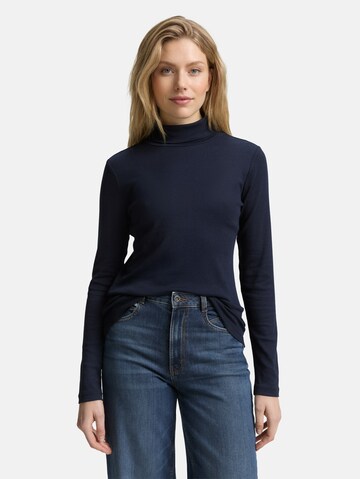 TOM TAILOR Shirt in Blue: front