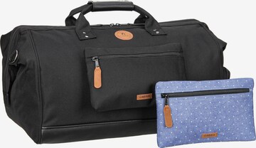 Cabaia Travel Bag in Black: front