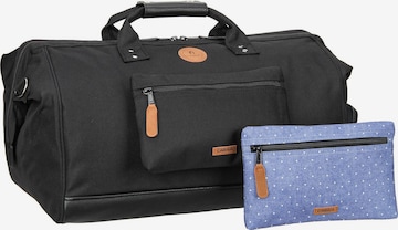 Cabaia Travel Bag 'Berlin' in Black: front
