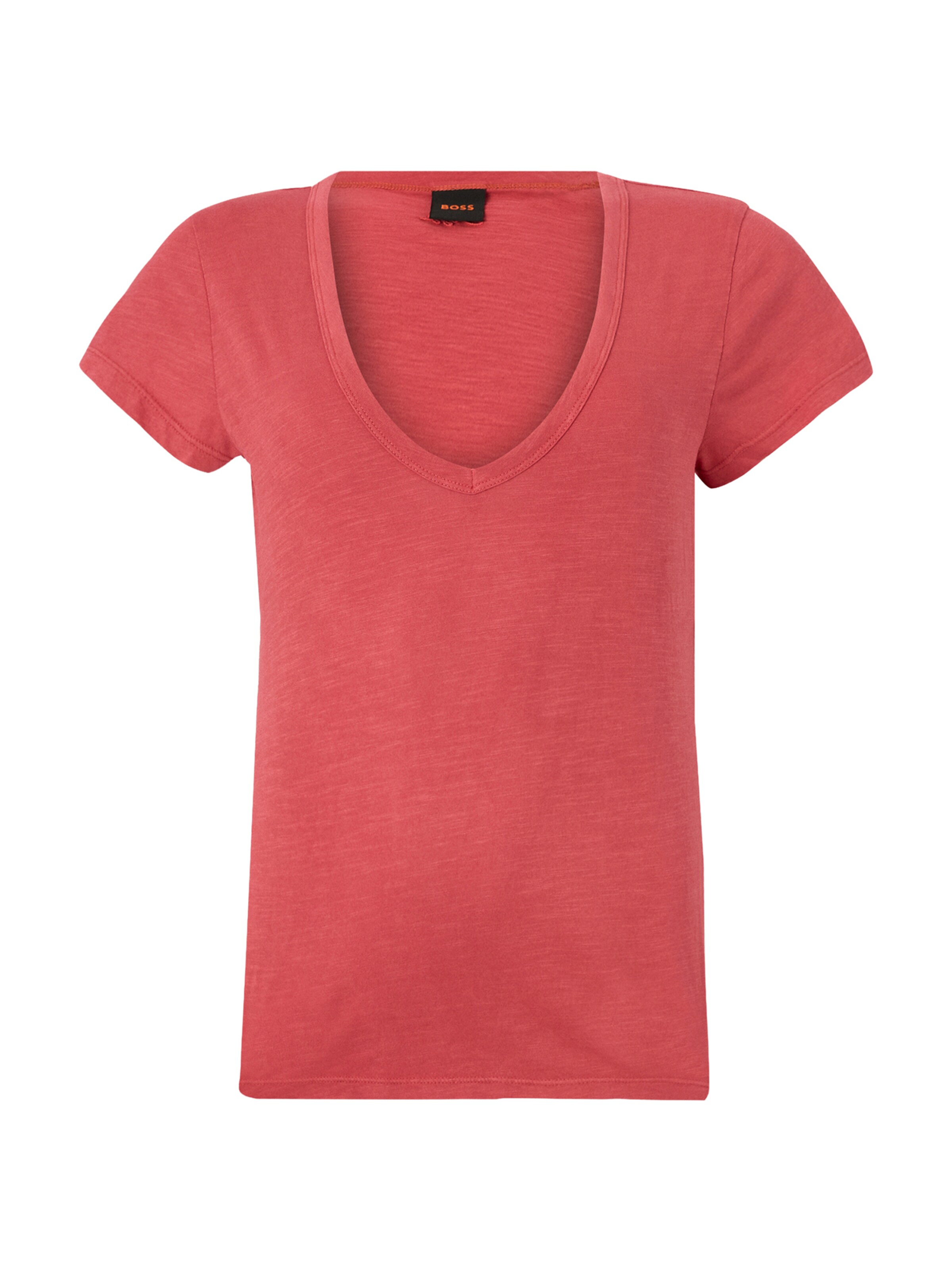 T-shirt 'C_Eslane_5' BOSS en rouge : devant