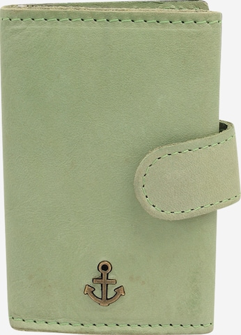 Harbour 2nd Wallet 'Robin' in Green: front