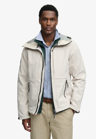 Superdry & Co Tussenjas in Grijs: voorkant