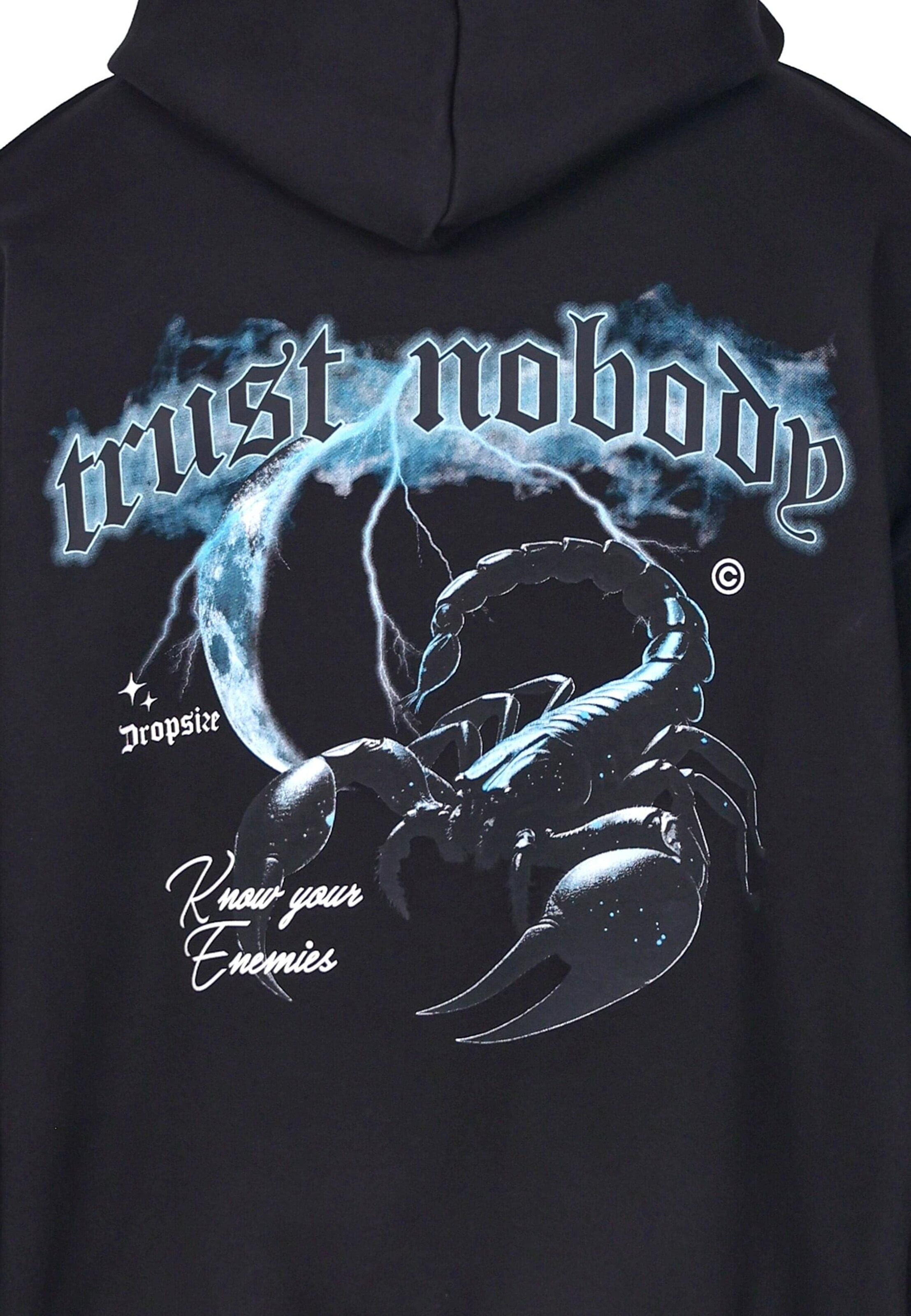 Dropsize Sweatshirt in Black