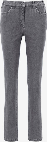 Goldner Jeans 'Anna' in Grau: Vorderseite