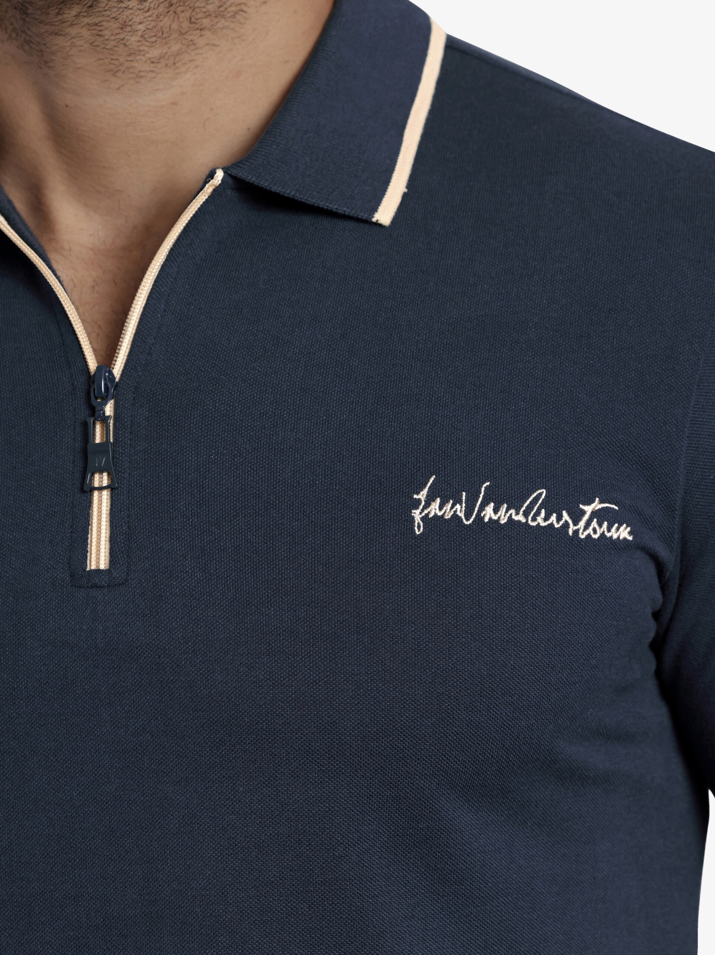 Jan Vanderstorm Shirt ' Johar ' in Blue