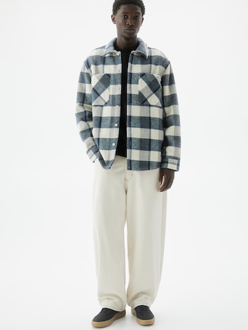 Pull&Bear Comfort fit Between-season jacket in Blue