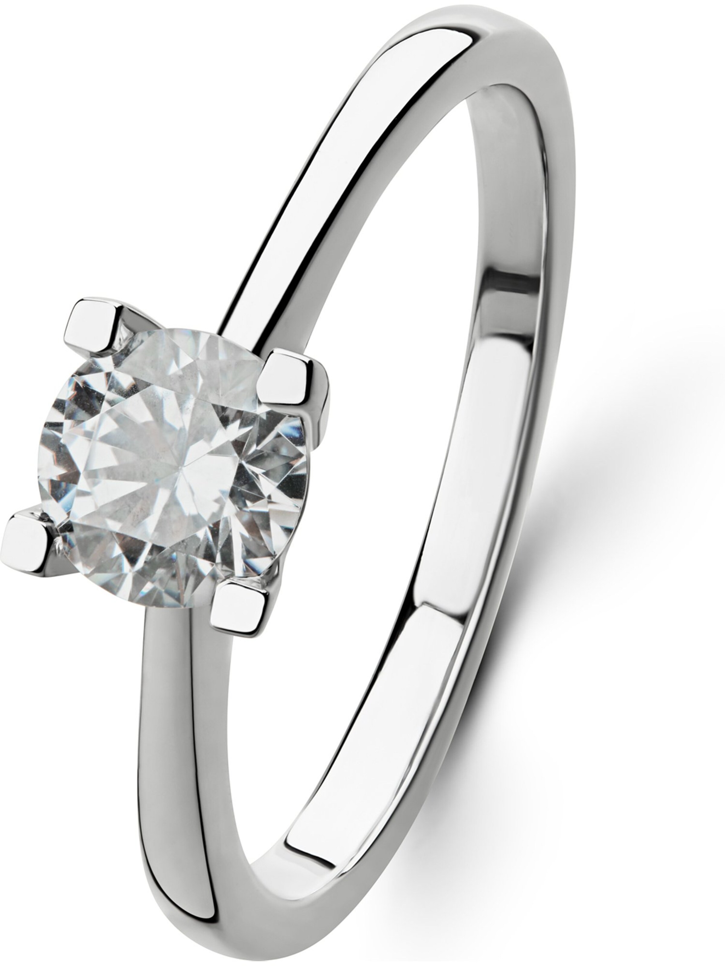 CHRIST Ring in White: front