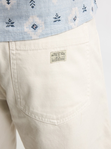 Petrol Industries Regular Trousers in White