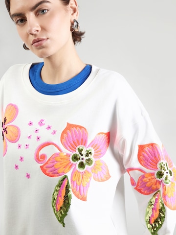 Grace - Sudadera en blanco