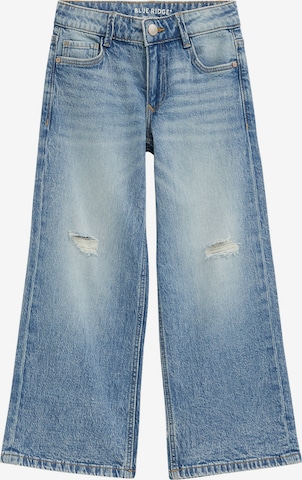 WE Fashion Wide leg Jeans in Blue: front