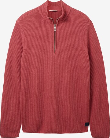 Pullover di TOM TAILOR in rosso: frontale