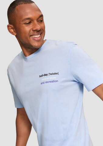 T-Shirt QS en bleu
