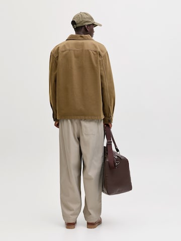 JACK & JONES Baggy Παντελόνι 'JPSTEvan Dylan' σε μπεζ