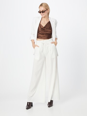 Wide Leg Pantalon Misspap en blanc