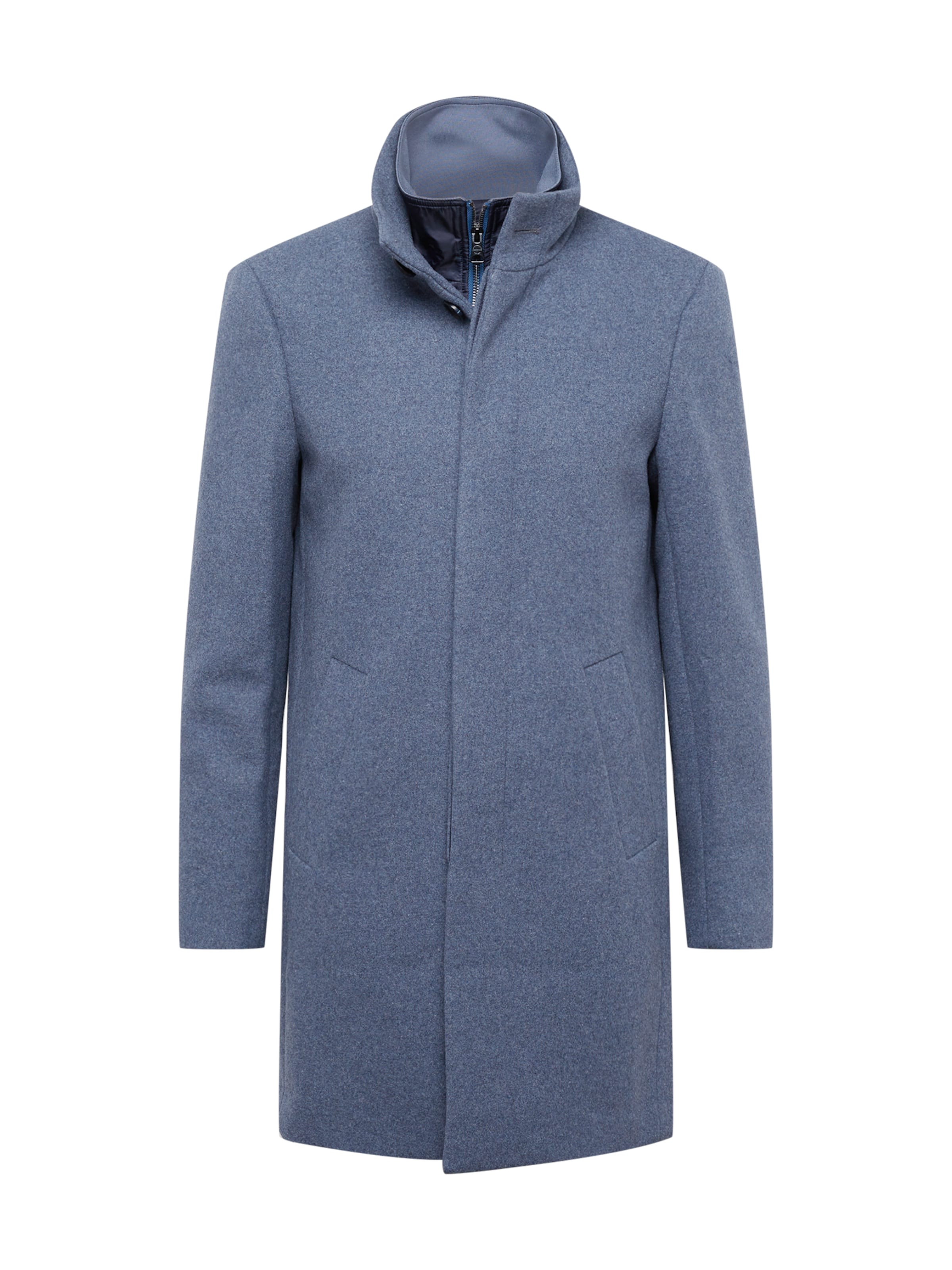 Regular fit Palton de primăvară-toamnă 'Harvey' de la Matinique pe albastru: față