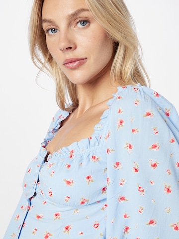 NLY by Nelly Blouse 'Flirty' in Blue