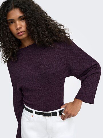 Haut 'ONLILSE' ONLY en violet