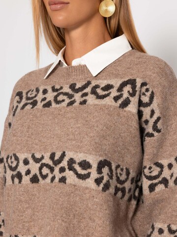 SASSYCLASSY Pullover‌‌ in Braun