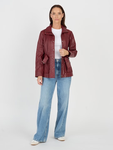 JCC Lederjacke in Rot