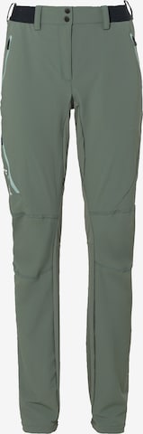 VAUDE Regular Outdoor trousers 'Scopi II' in Green: front