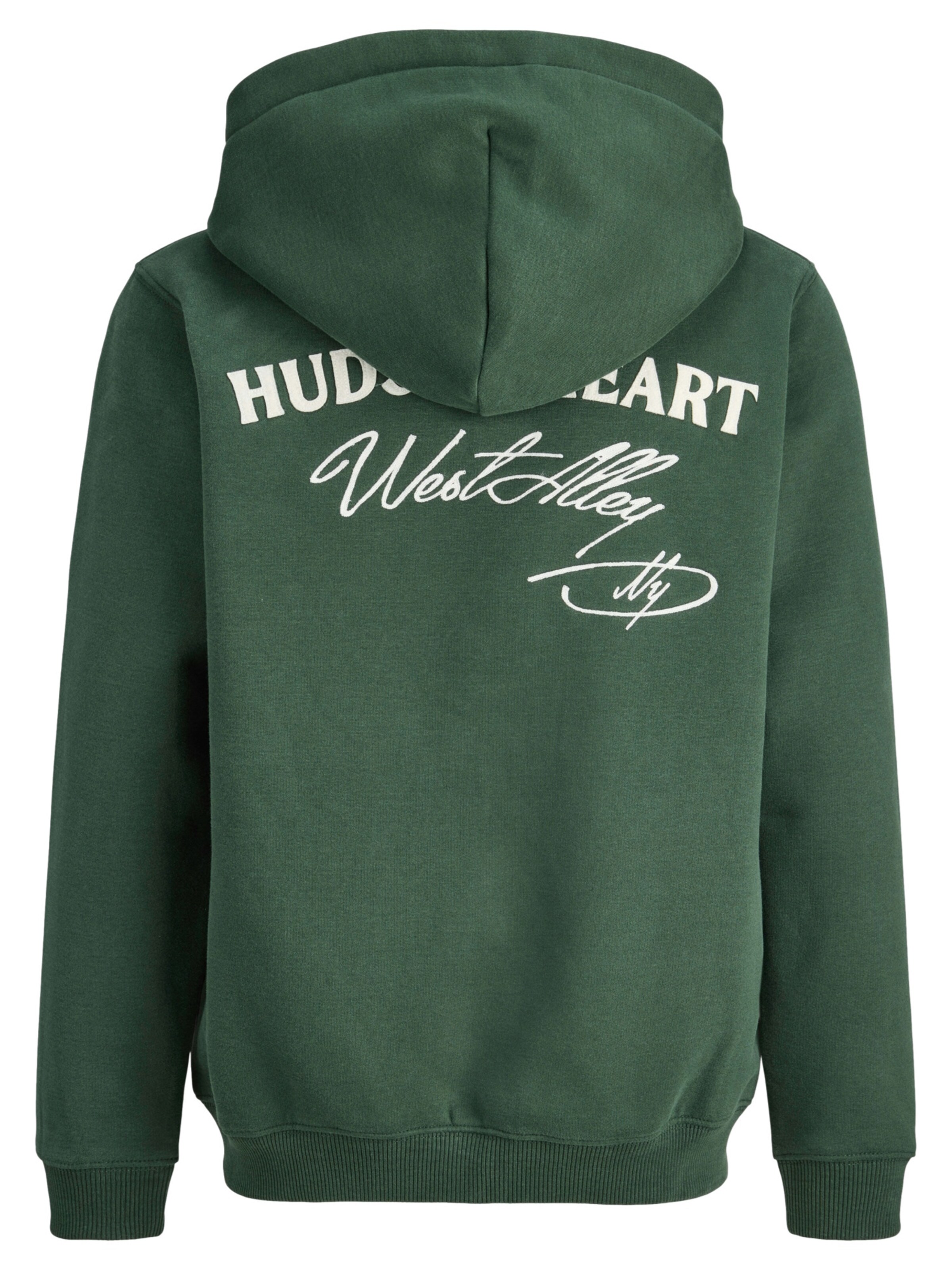 Jack & Jones Junior Sweatvest 'Bedford' in Groen