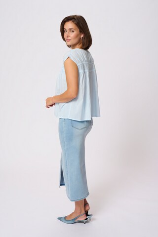 Kaffe - Blusa 'KAThua' em azul