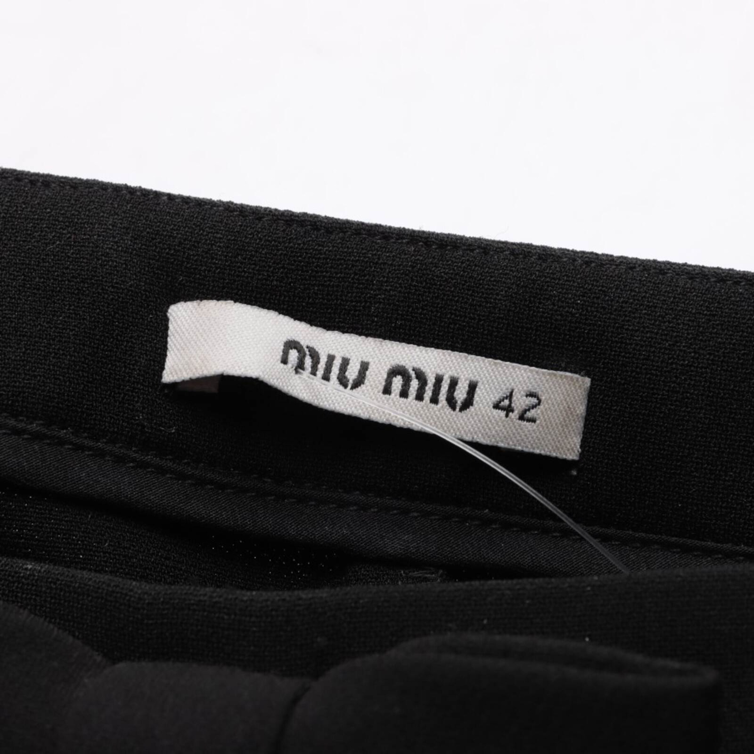 Miu Miu Skirt in S in Black