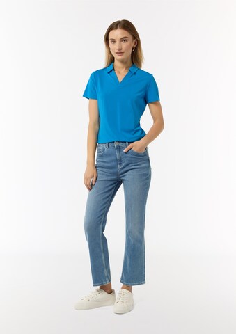 T-shirt comma casual identity en bleu